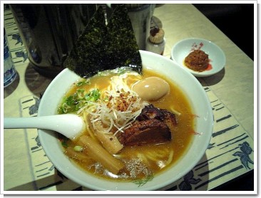 雷あじ玉らー麺